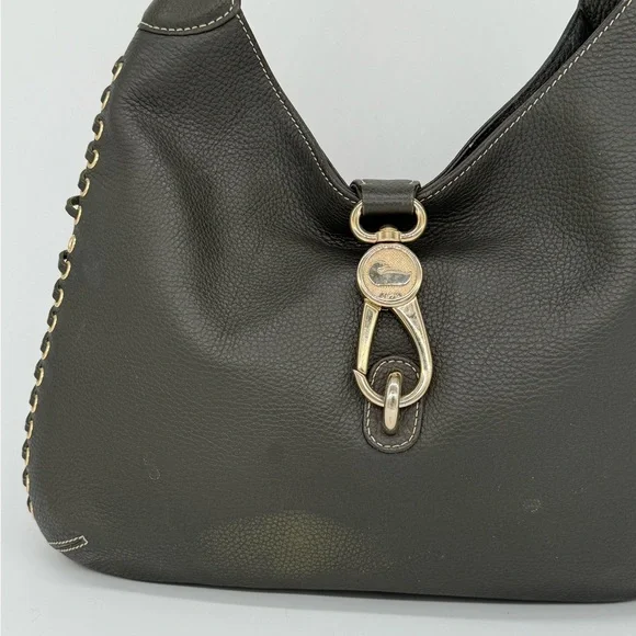 Dooney & Bourke green Whip stitch hobo bag - Picture 10 of 11
